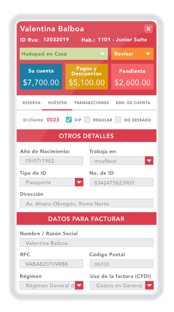 Pantalla-Phone—Huésped